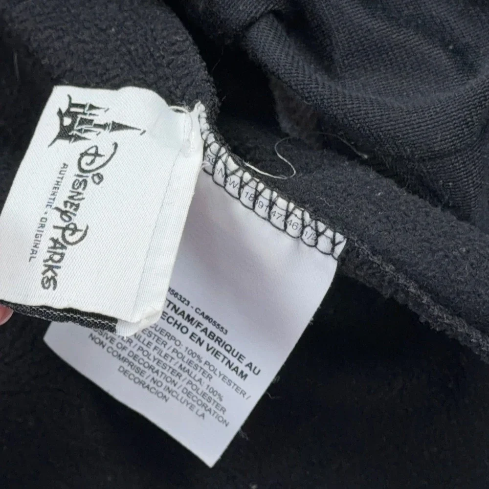 Nike Golf Sweater Men XL Black Gray Pullover 1/4 Zip Sweatshirt Disney Mickey